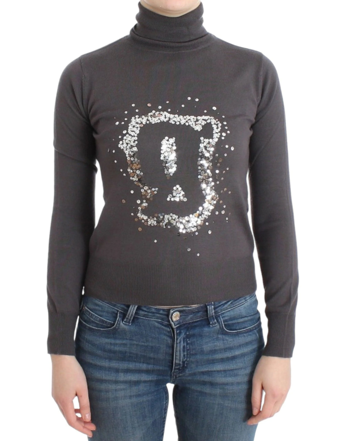 John Galliano Brown turtleneck cotton sweater - Sweaters