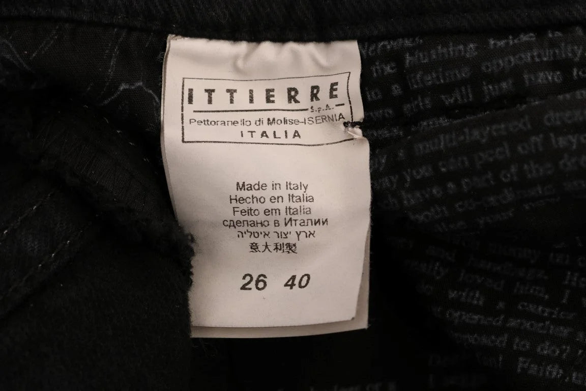 John Galliano Gray Wash Cotton Stretch Regular Fit Jeans - Jeans