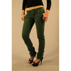 John Galliano Green Cotton Women Jean - W28 - Jeans