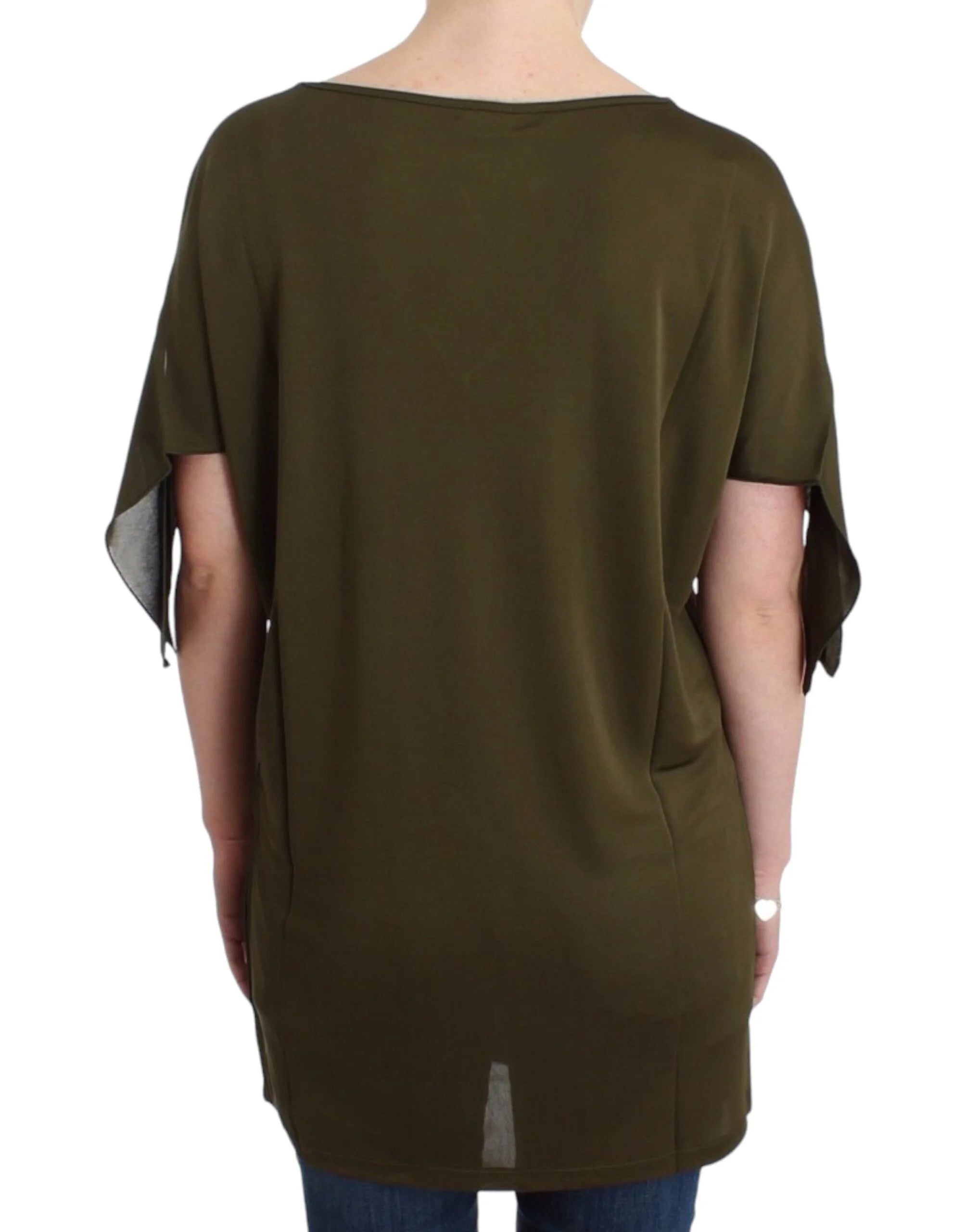 John Galliano Green shortsleeved blouse top - Blouses