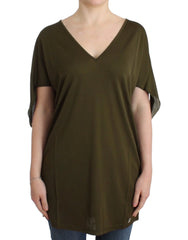 John Galliano Green shortsleeved blouse top - Blouses
