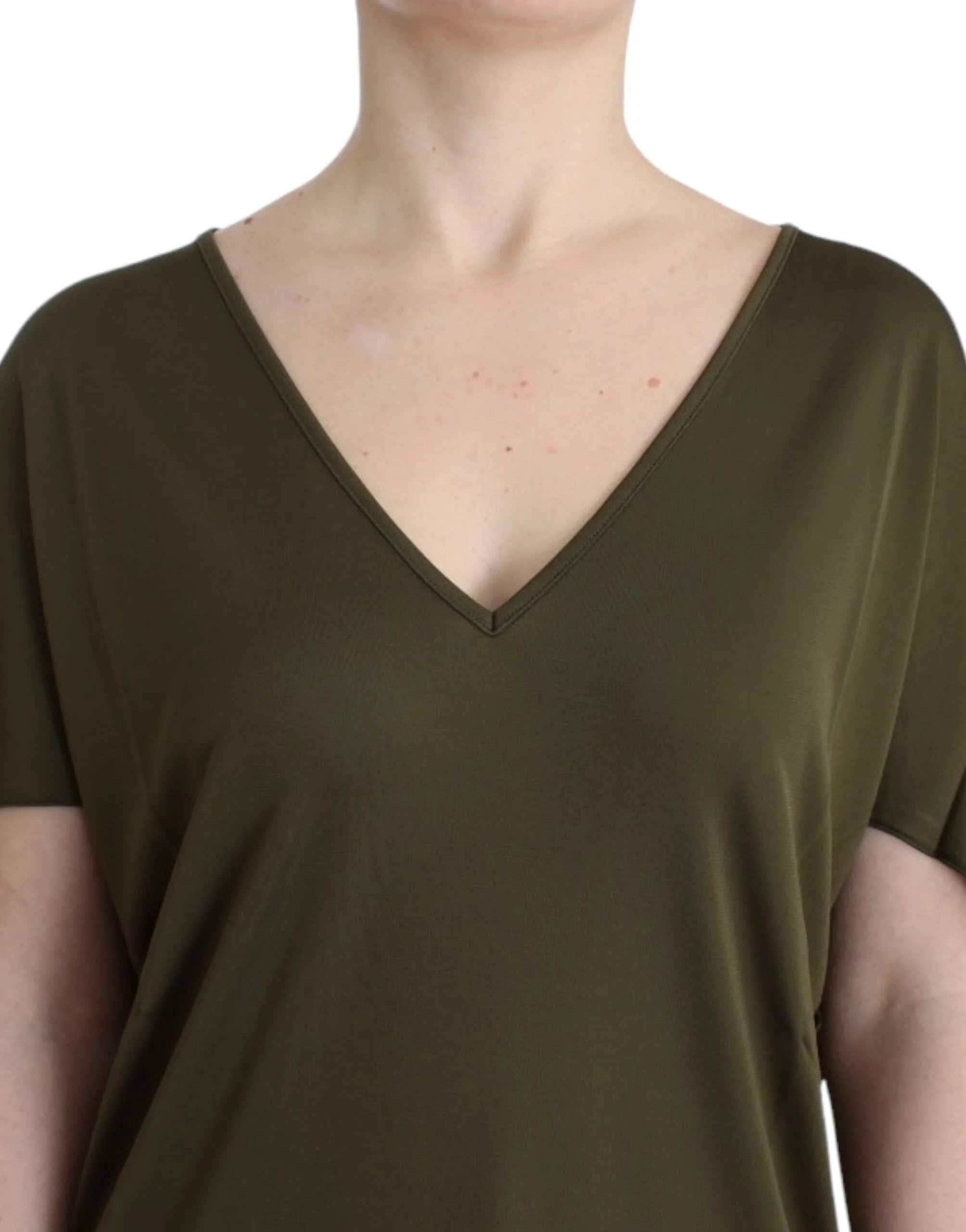 John Galliano Green shortsleeved blouse top - Blouses