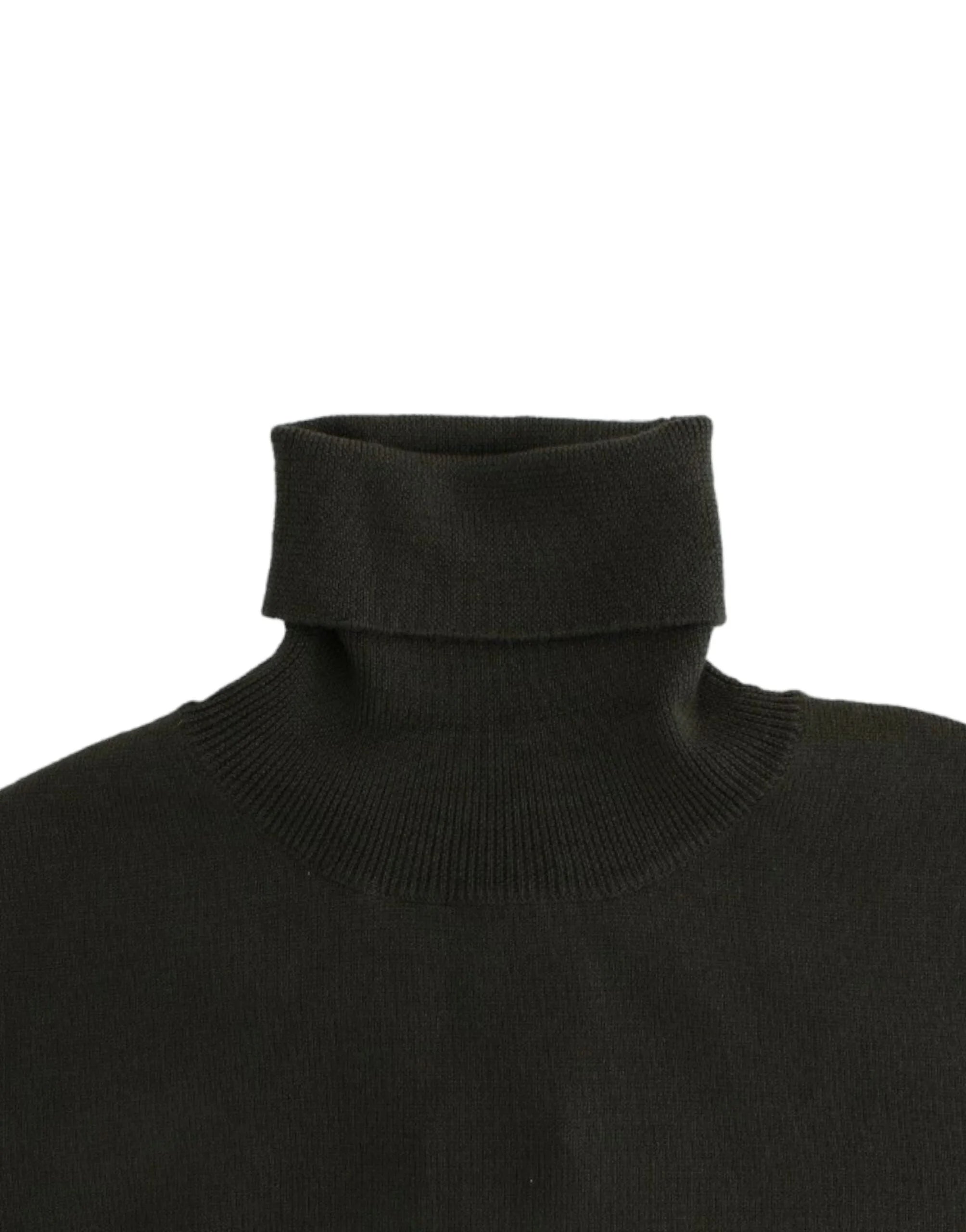 John Galliano Green wool turtleneck sweater - Sweaters