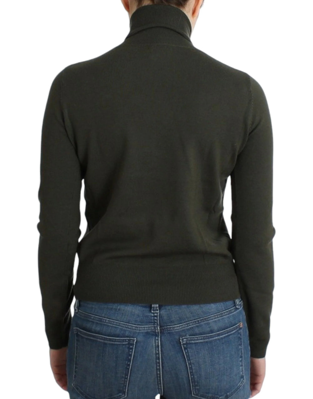 John Galliano Green wool turtleneck sweater - Sweaters