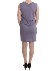John Galliano Purple cotton jersey dress - Dresses