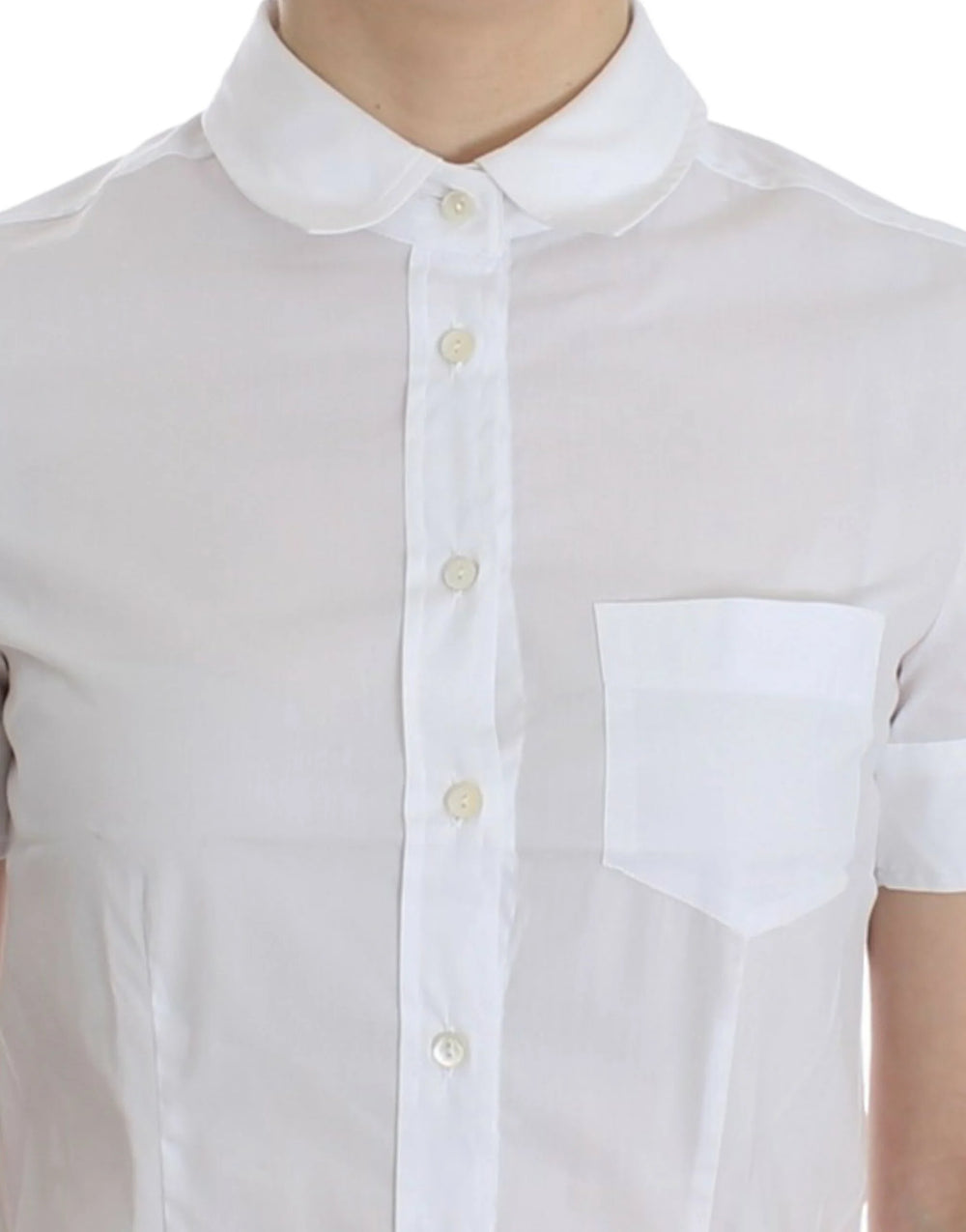 John Galliano White Cotton Shirt Top - Shirts