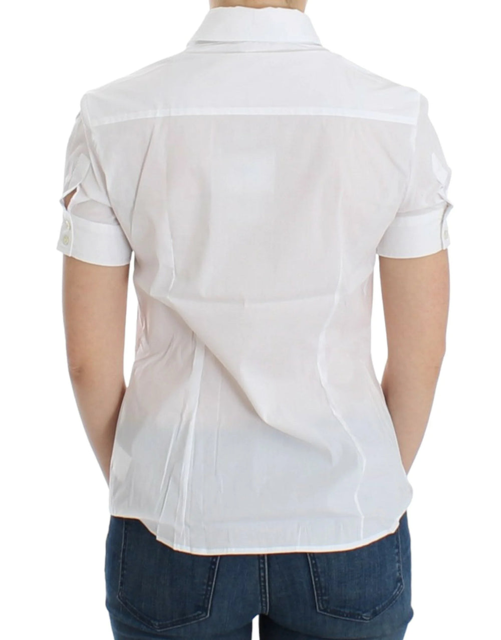 John Galliano White Cotton Shirt Top - Shirts