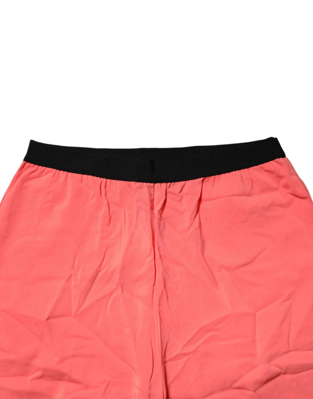 Jucca Neon Pink High Waist Straight Wide Leg Trouser Pants - IT40|S