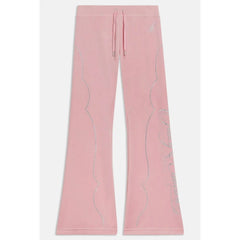 Juicy Couture Pink Polyester Casual Pants
