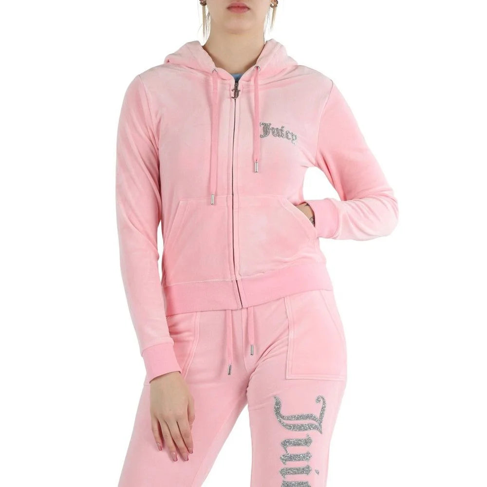 Juicy Couture Pink Polyester Sweatshirt