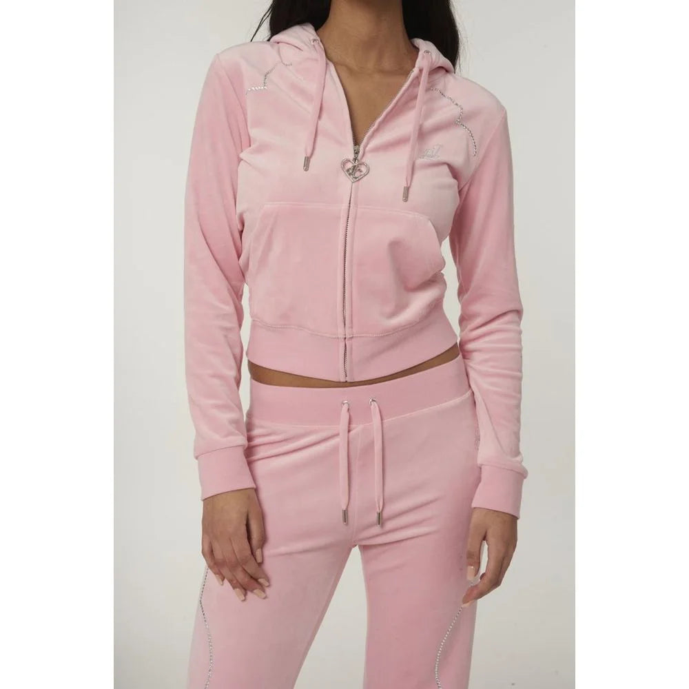 Juicy Couture Pink Polyester Sweatshirt