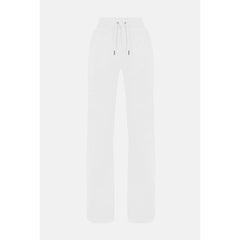 Juicy Couture White Polyester Casual Pants