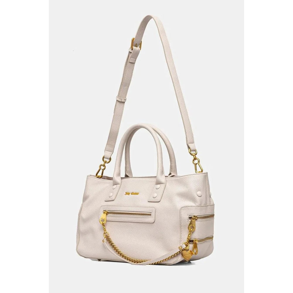 Juicy Couture White Polyethylene Handbag