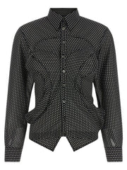 Junya Watanabe Bicolor Polyester Blouse