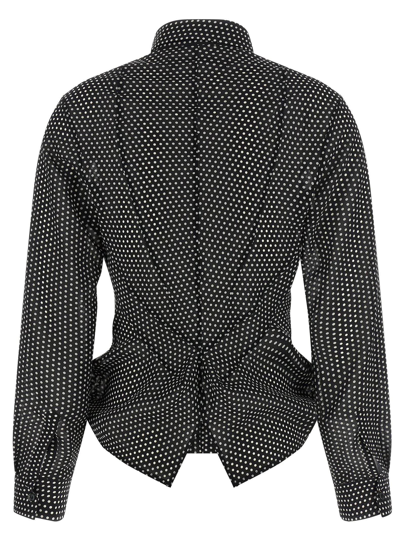 Junya Watanabe Bicolor Polyester Blouse