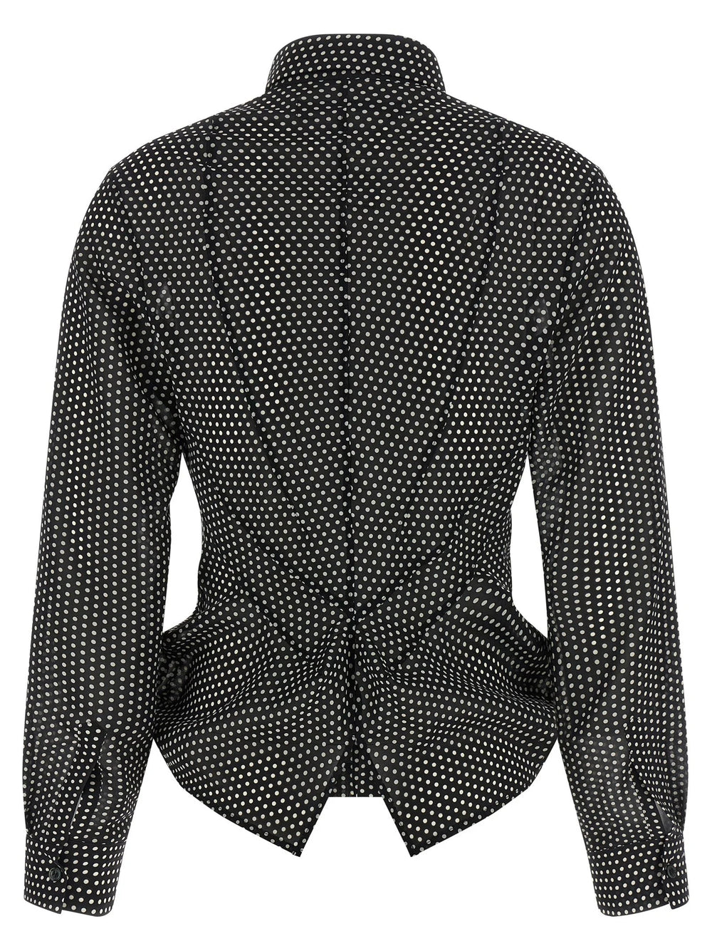 Junya Watanabe Bicolor Polyester Blouse