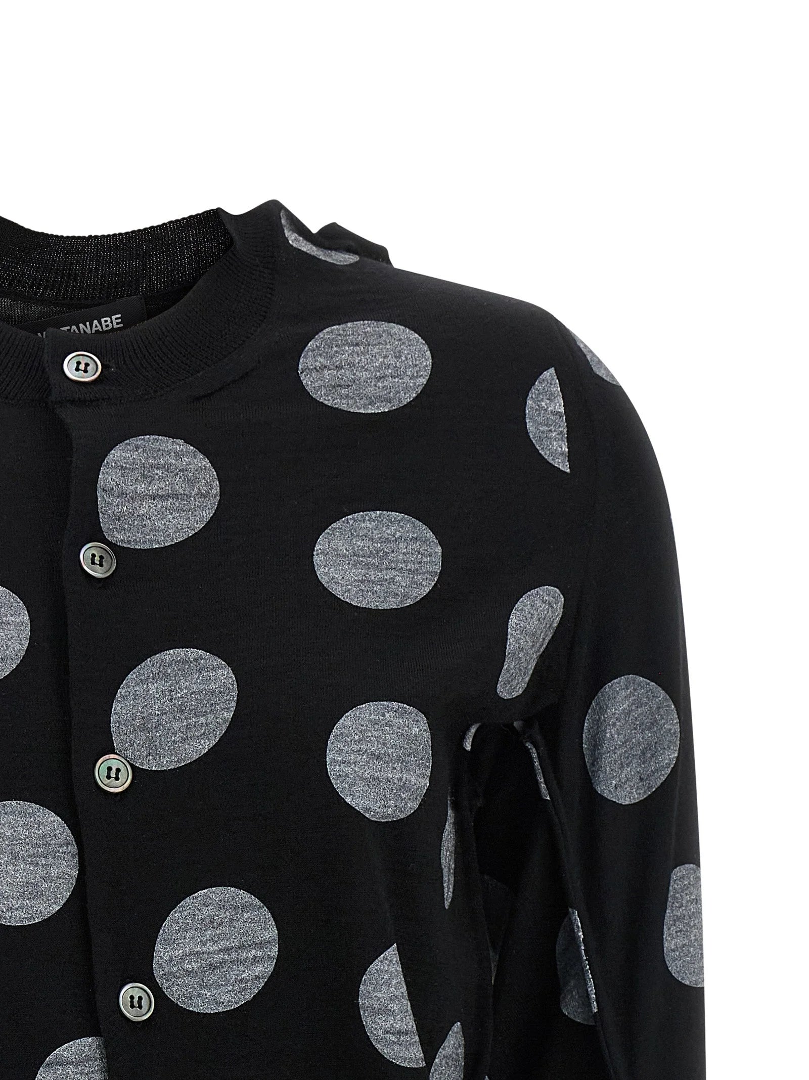 Junya Watanabe Bicolor Wool Cardigan