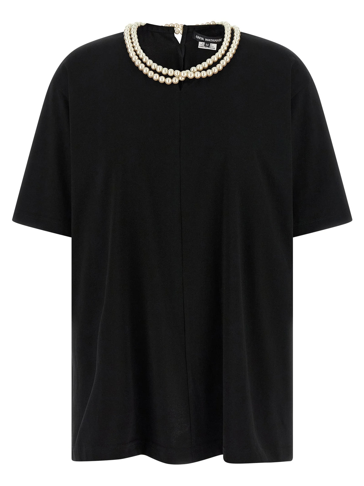 Junya Watanabe Black Cotton T-Shirt
