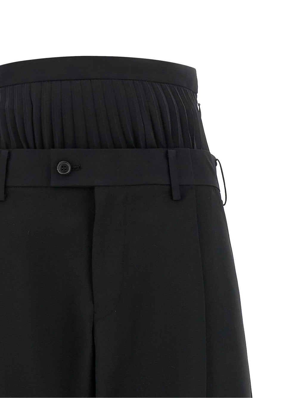 Junya Watanabe Black Wool Pants - M