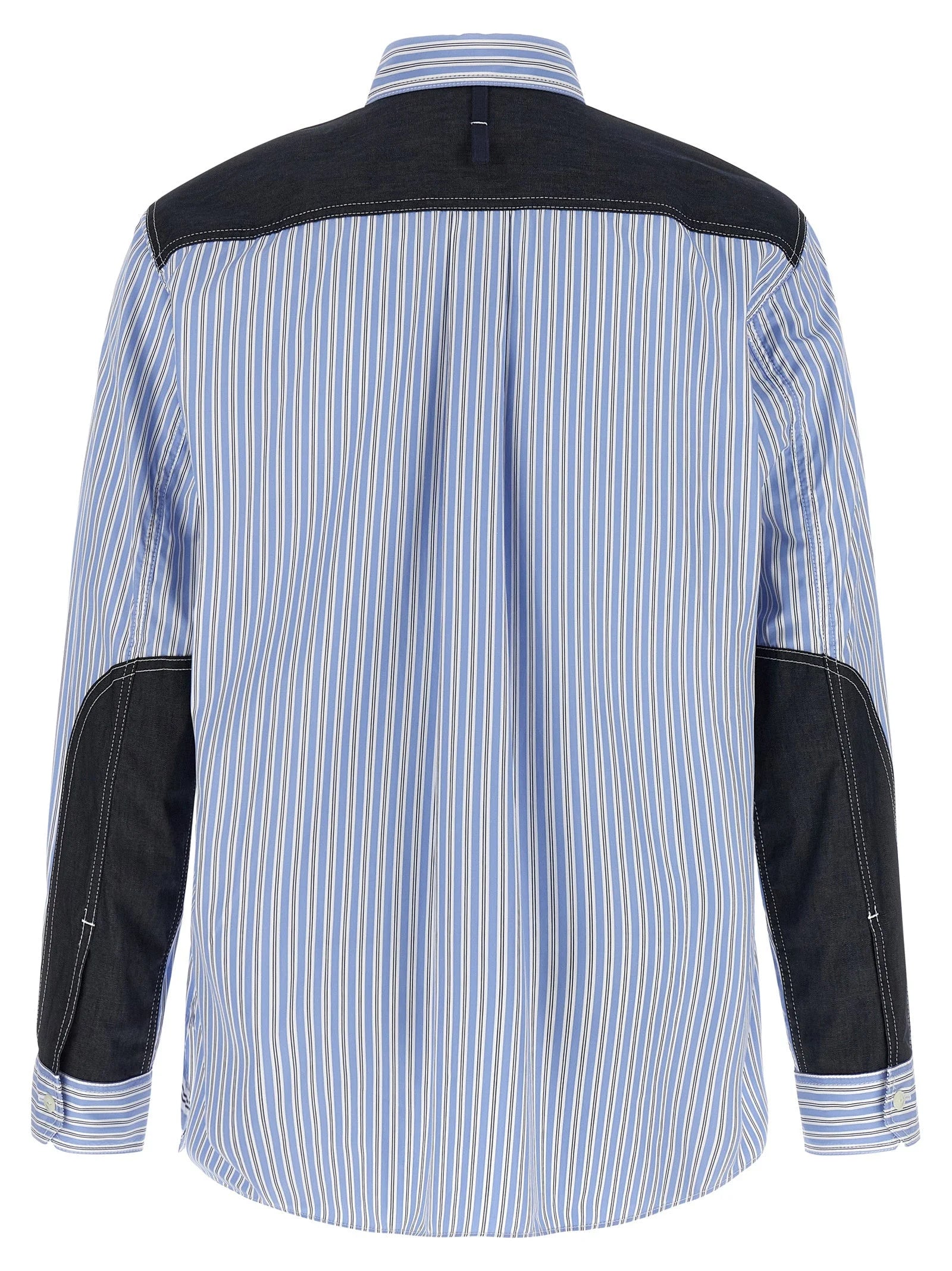 Junya Watanabe Blue Cotton Blouse