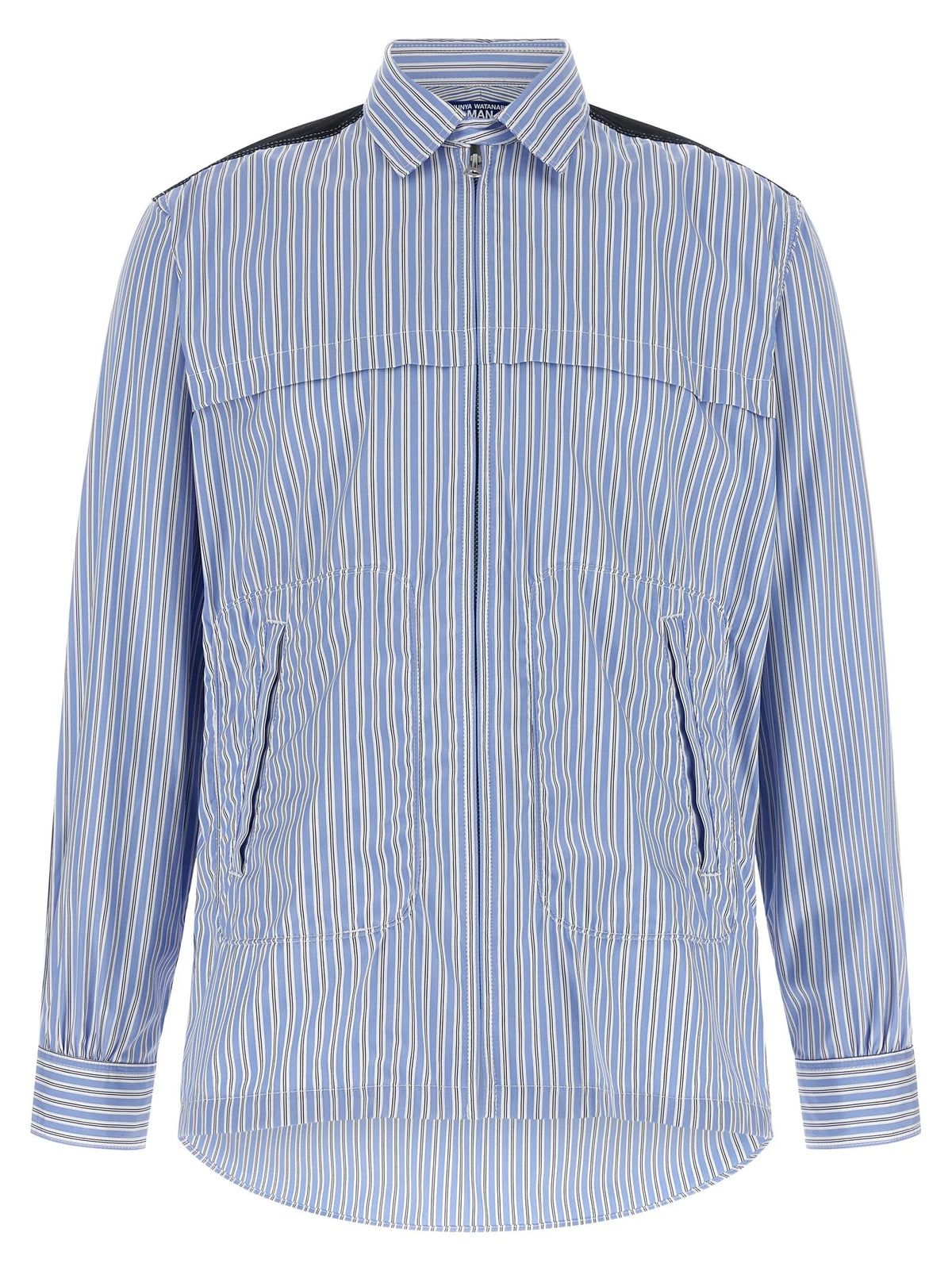 Junya Watanabe Blue Cotton Blouse