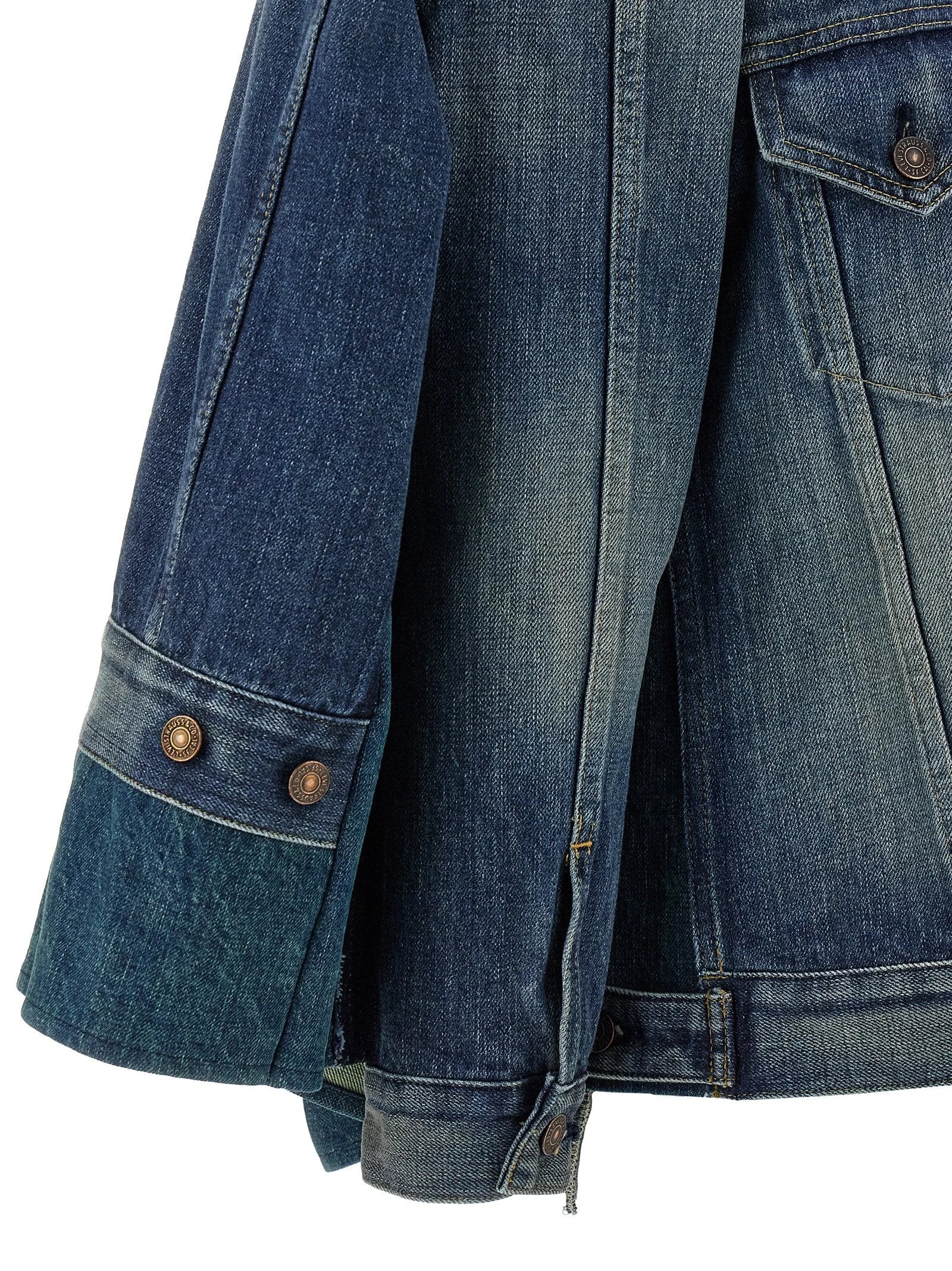 Junya Watanabe Blue Cotton Denim Jacket - XS