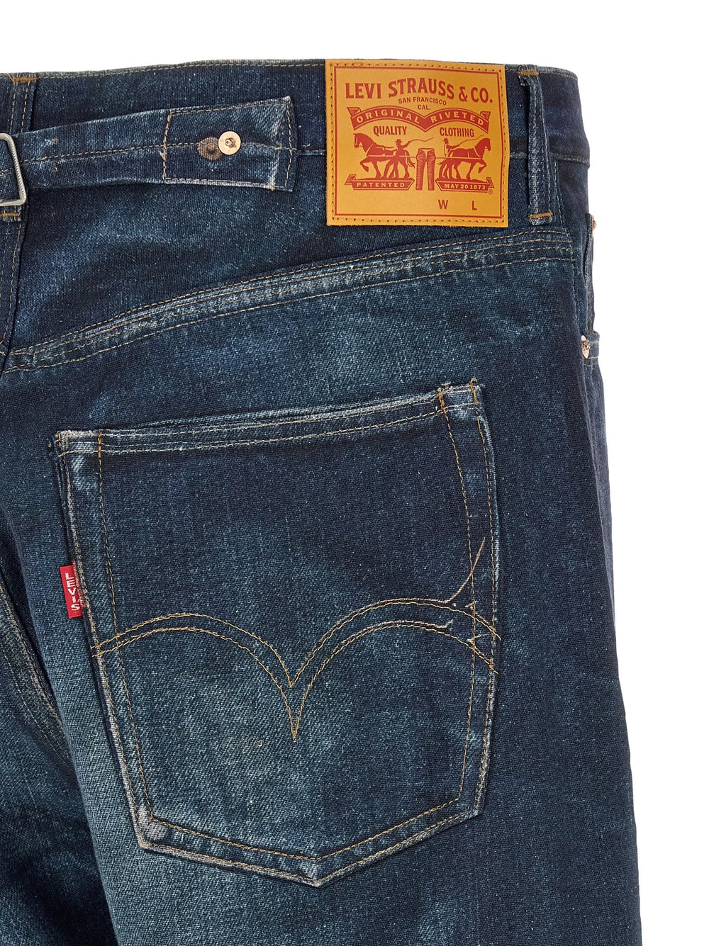 Junya Watanabe Blue Linen Jeans Denim - L