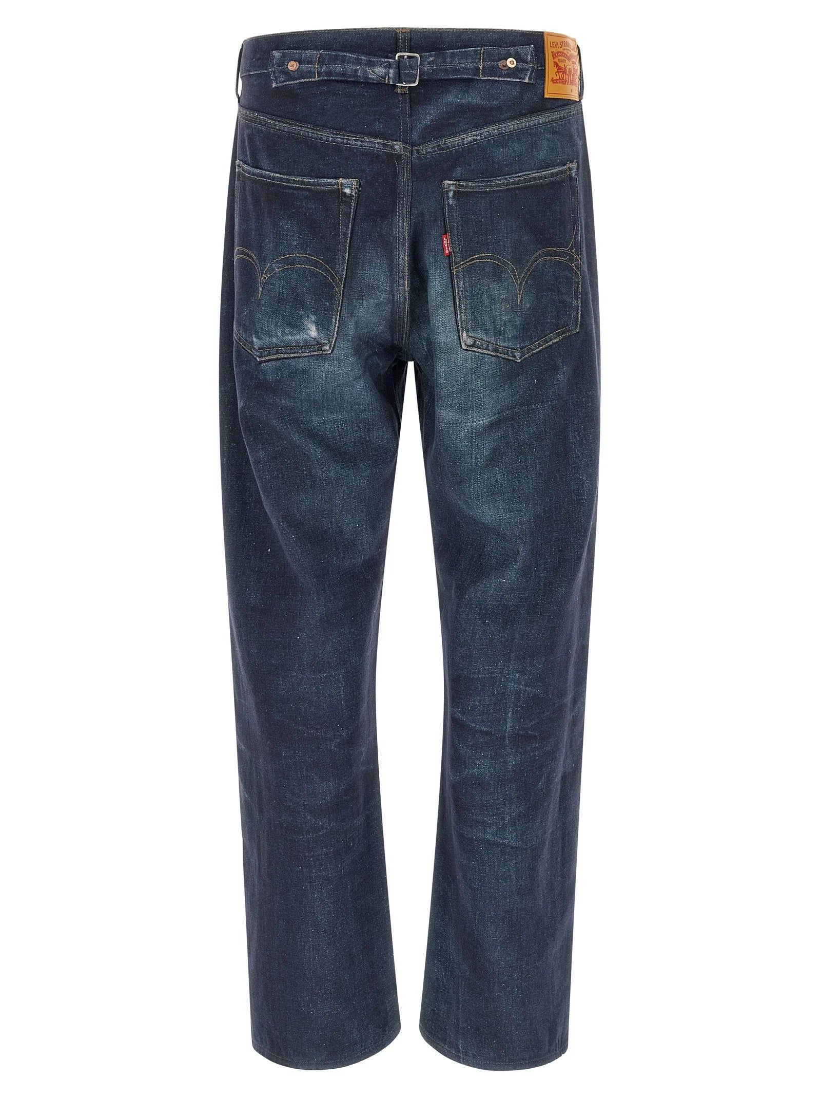 Junya Watanabe Blue Linen Jeans Denim - L