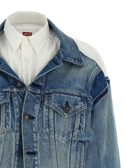 Junya Watanabe Multicolor Cotton Denim Jacket - M