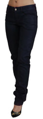 Just Cavalli Black Low Waist Slim Fit Women Casual Denim Jeans - W26 - Jeans