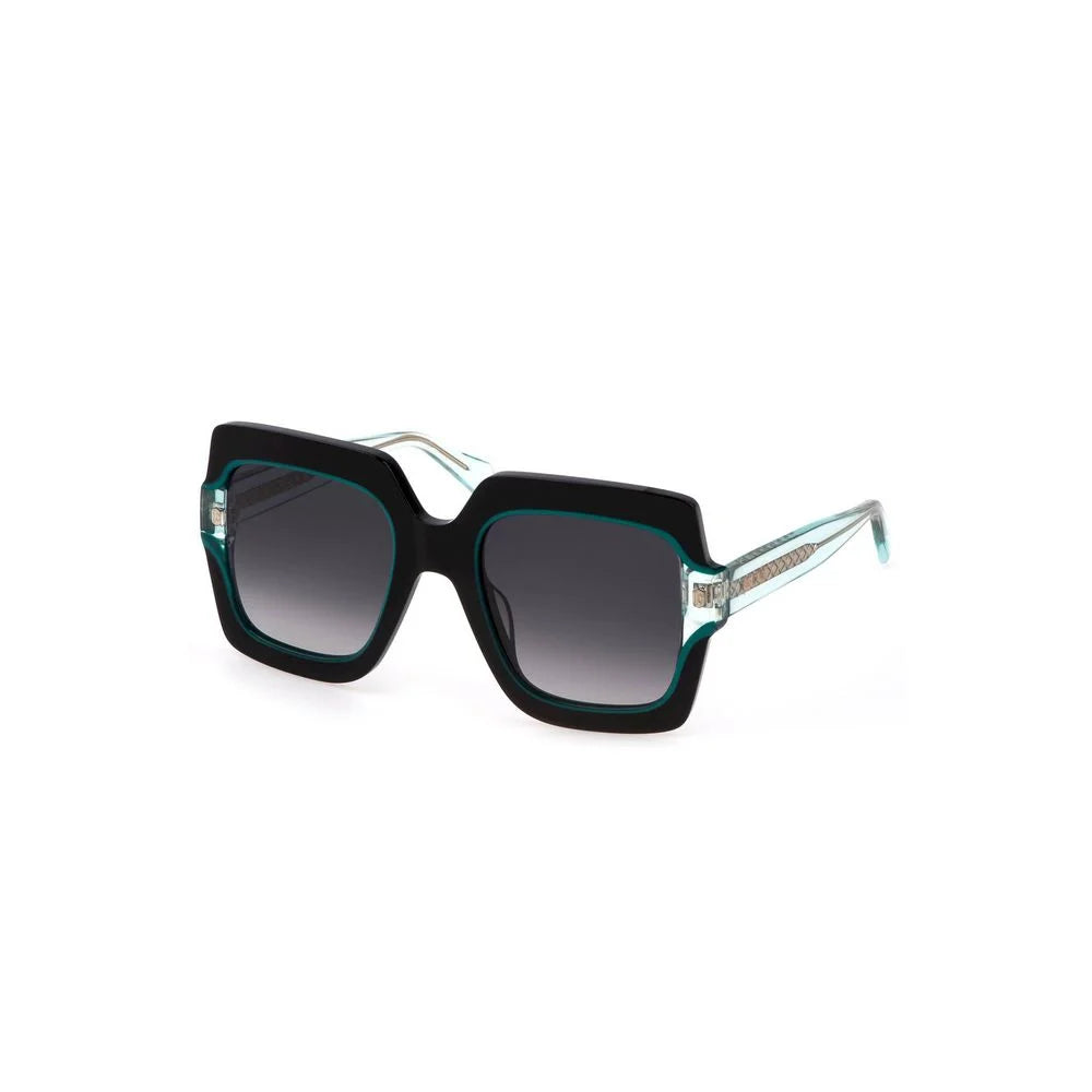 Just Cavalli Black Plastic Sunglass