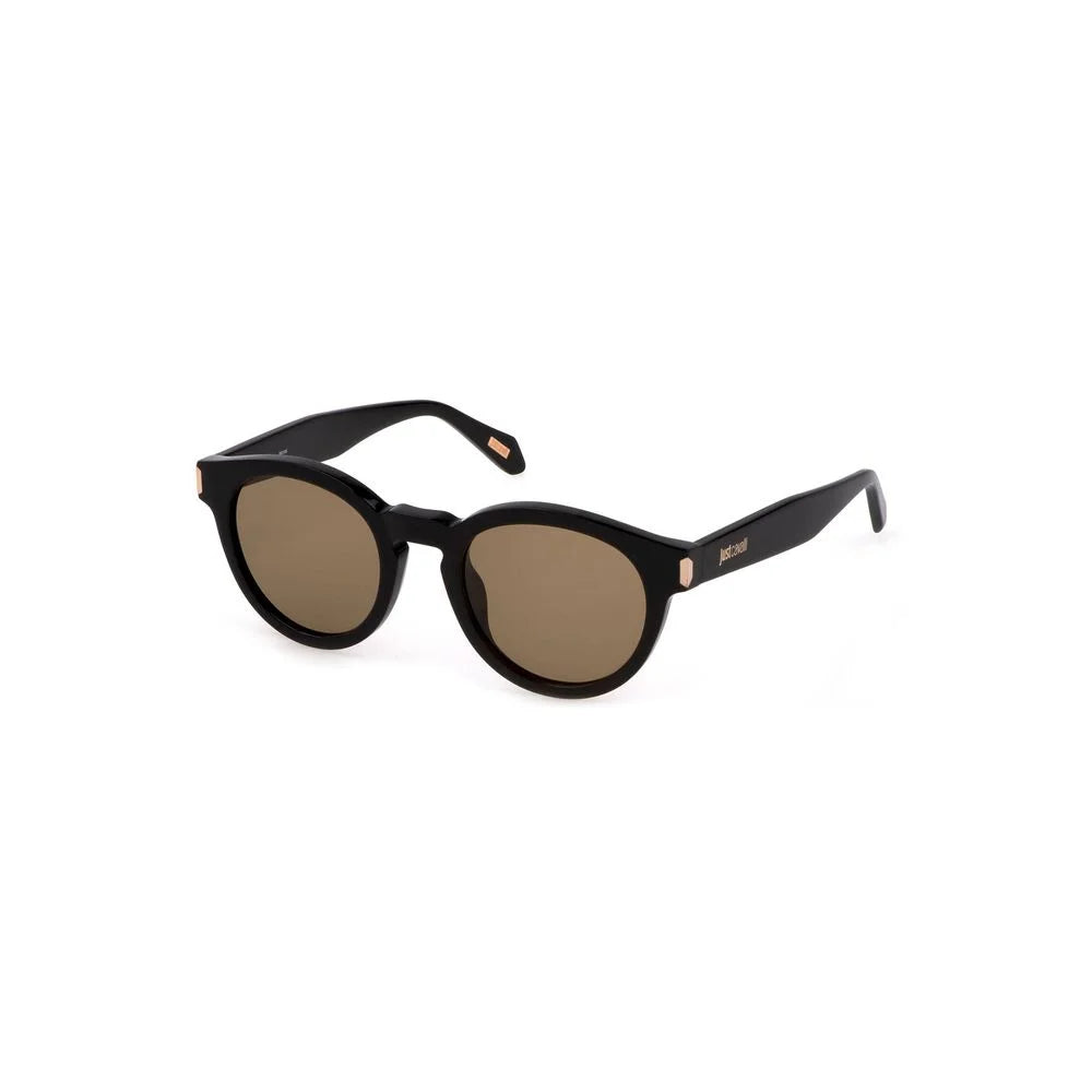 Just Cavalli Black Plastic Sunglass - Sunglasses