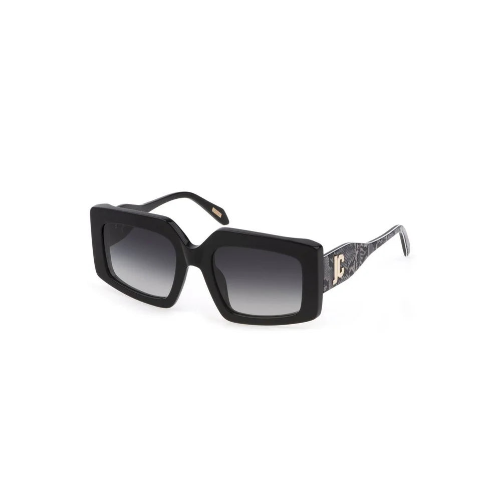 Just Cavalli Black Plastic Women Sunglass