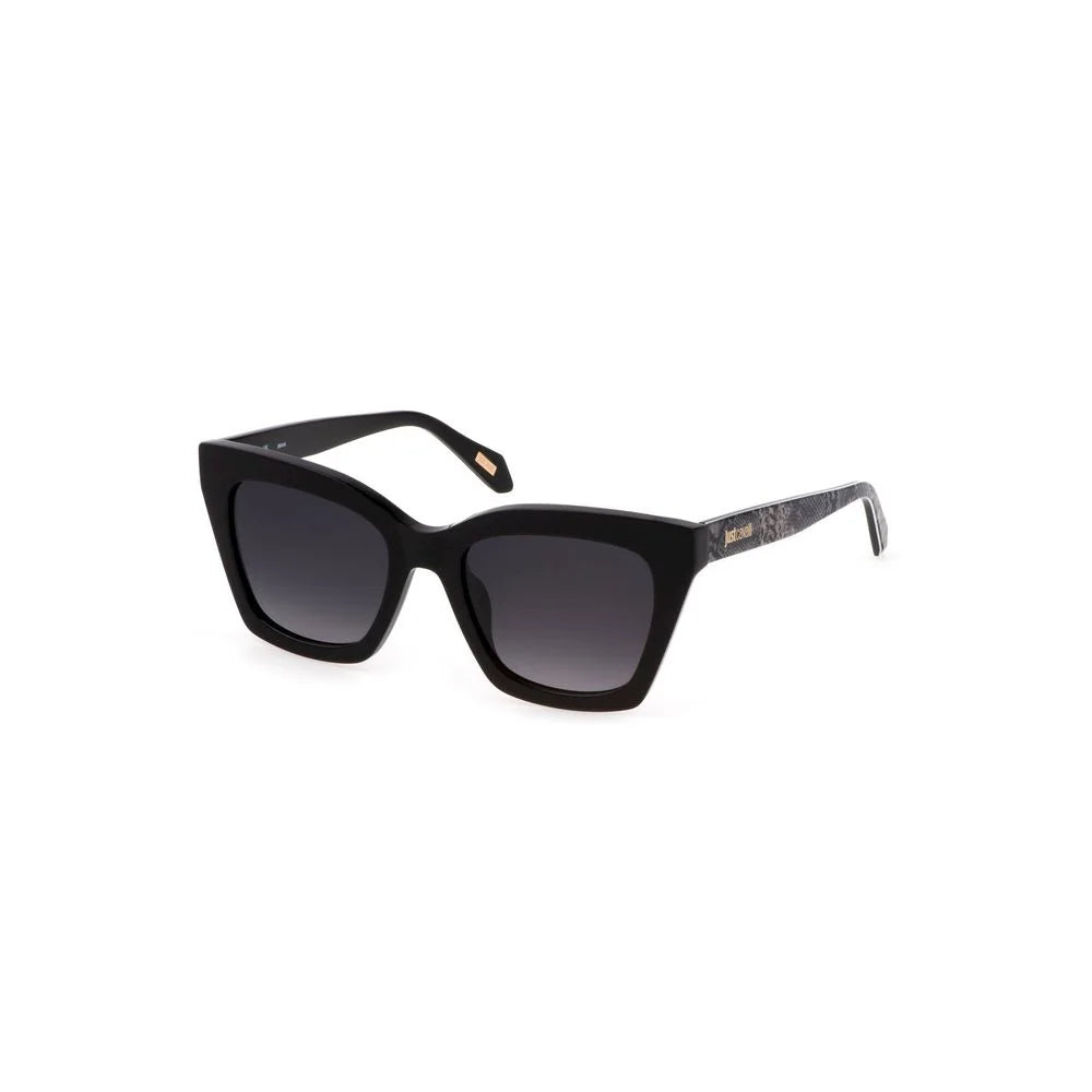 Just Cavalli Black Plastic Women Sunglass - Sunglasses