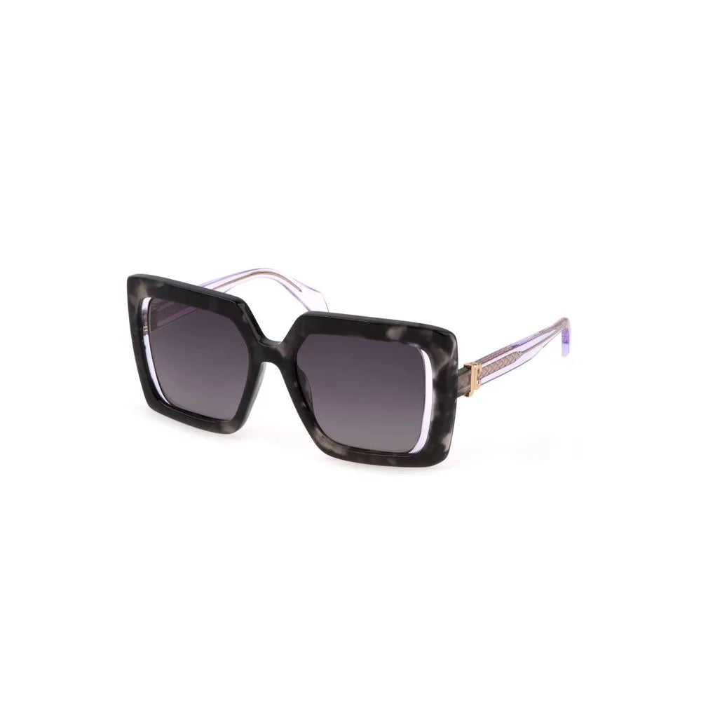 Just Cavalli Black Plastic Women Sunglass - Sunglasses