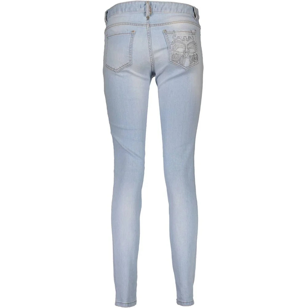 Just Cavalli Blue Cotton Women Jeans - Jeans