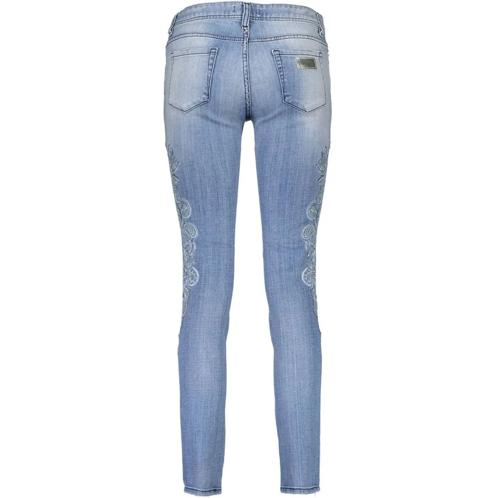 Just Cavalli Blue Cotton Women Jeans - Jeans