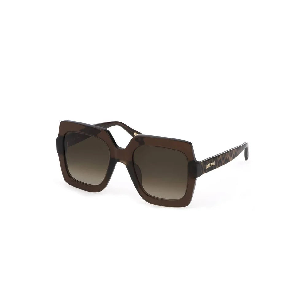 Just Cavalli Brown Plastic Sunglass - Sunglasses