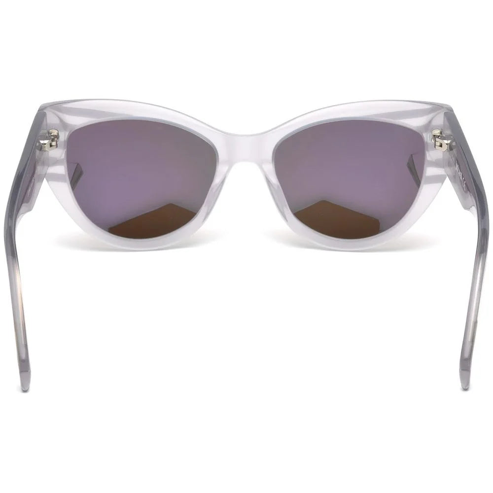 Just Cavalli Gray Plastic Sunglasses - Sunglasses
