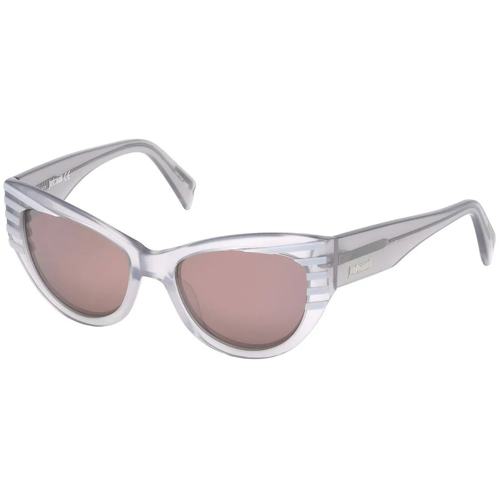 Just Cavalli Gray Plastic Sunglasses - Sunglasses