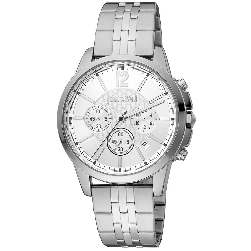 Just Cavalli Gray Stainless Steel Bracelet Watch
