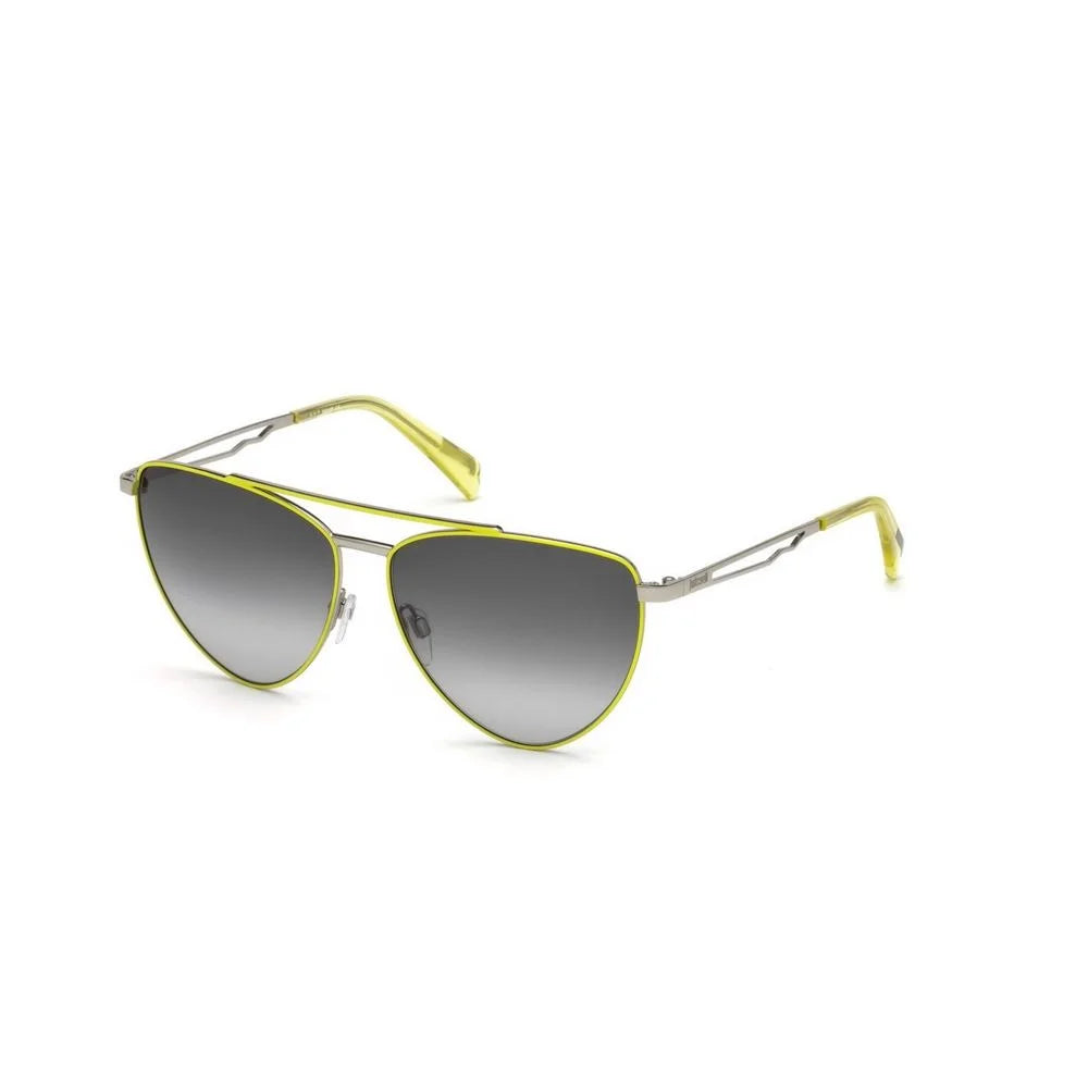 Just Cavalli Yellow Metal Sunglasses - Sunglasses