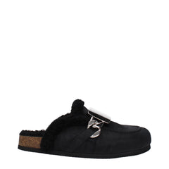 Jw Anderson Black Leather Slippers Sandals - EU42/US9 - Slippers