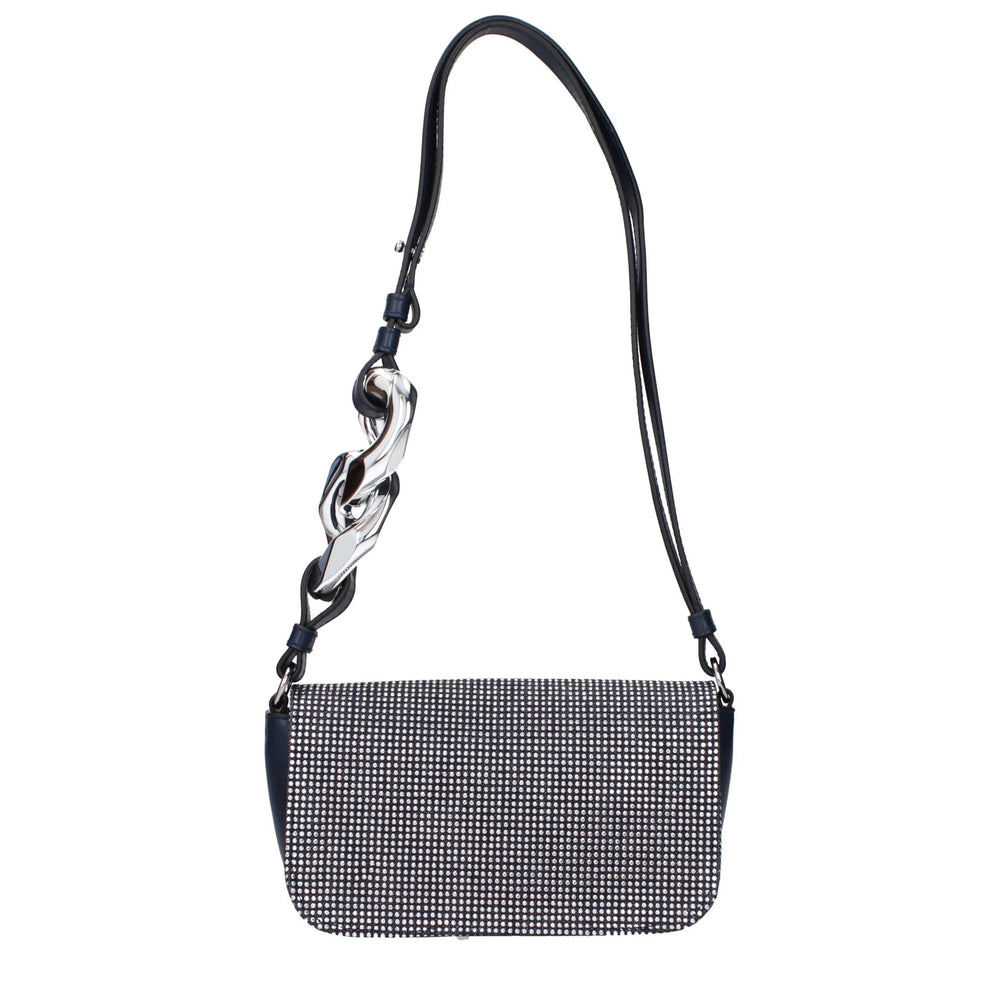 Jw Anderson Sacs Bandoulière en Tissu Bleu