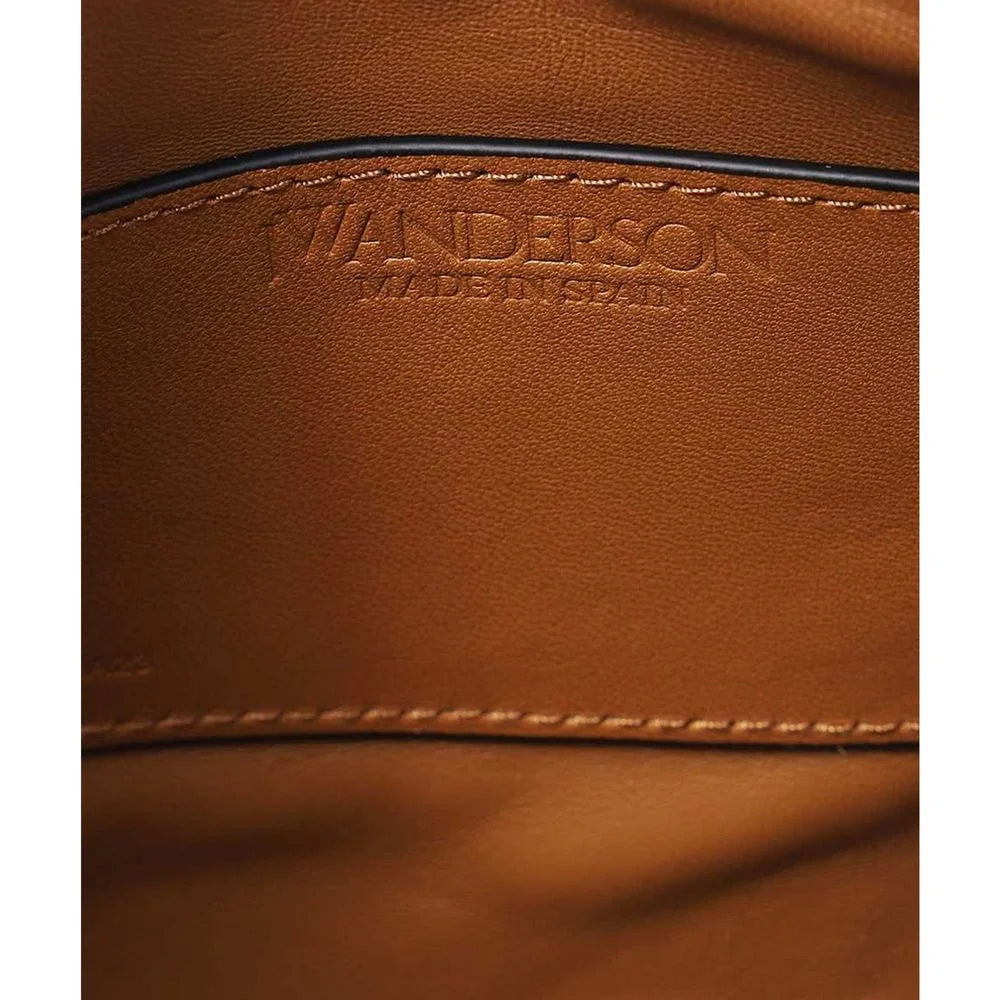 Jw Anderson Brown Canvas Shoulder Bag