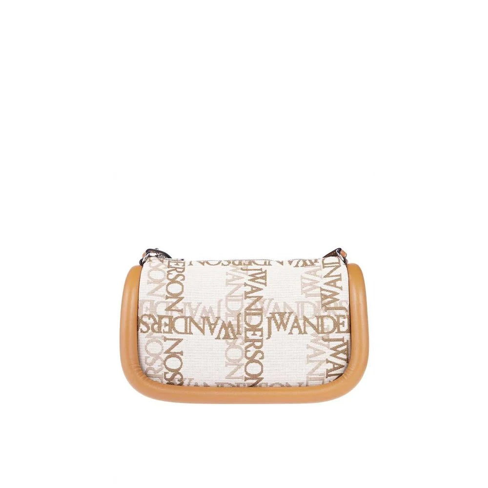 Jw Anderson Brown Canvas Shoulder Bag