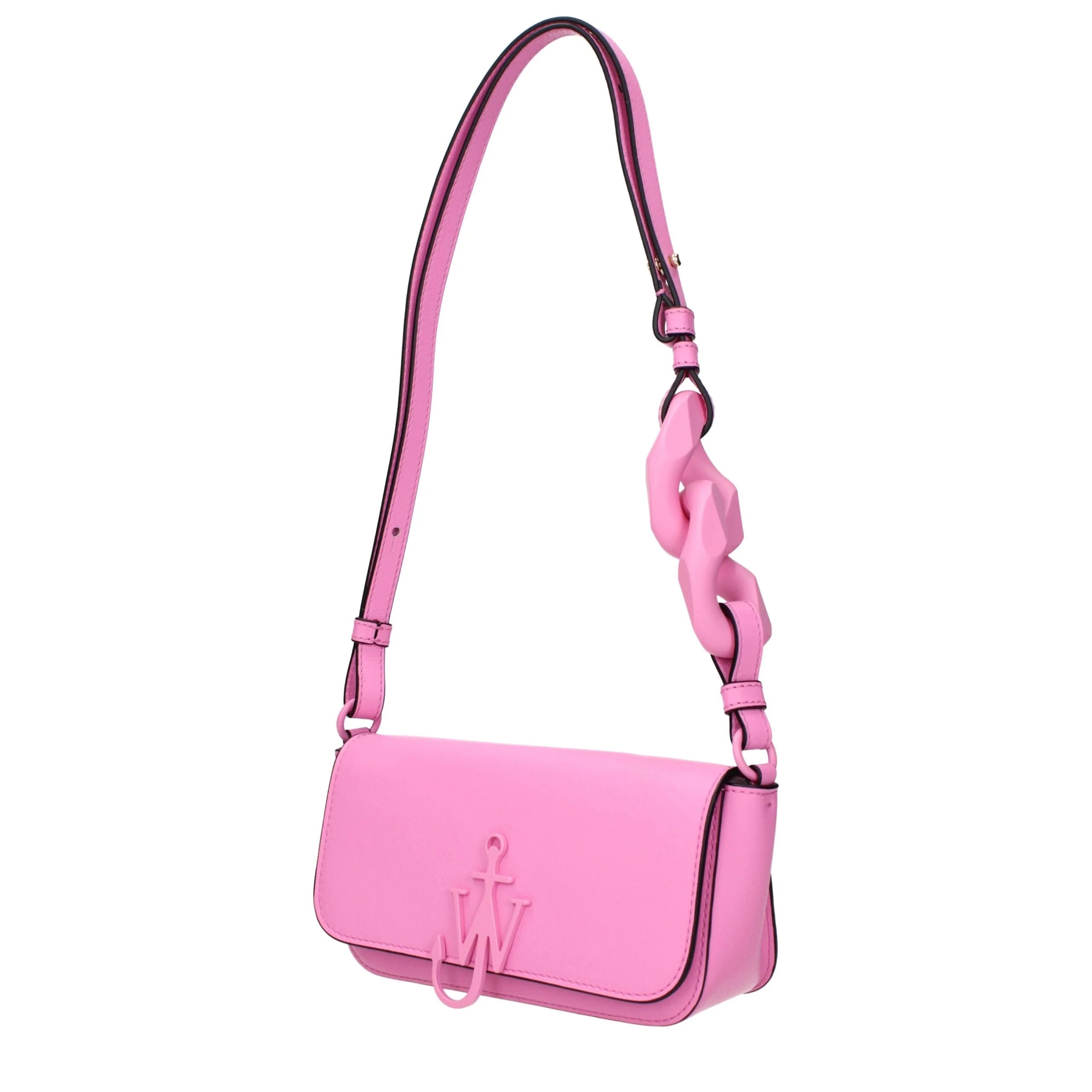 Jw Anderson Pink Leather Shoulder Bags