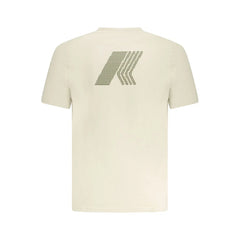 K-WAY Beige Cotton T-Shirt - S