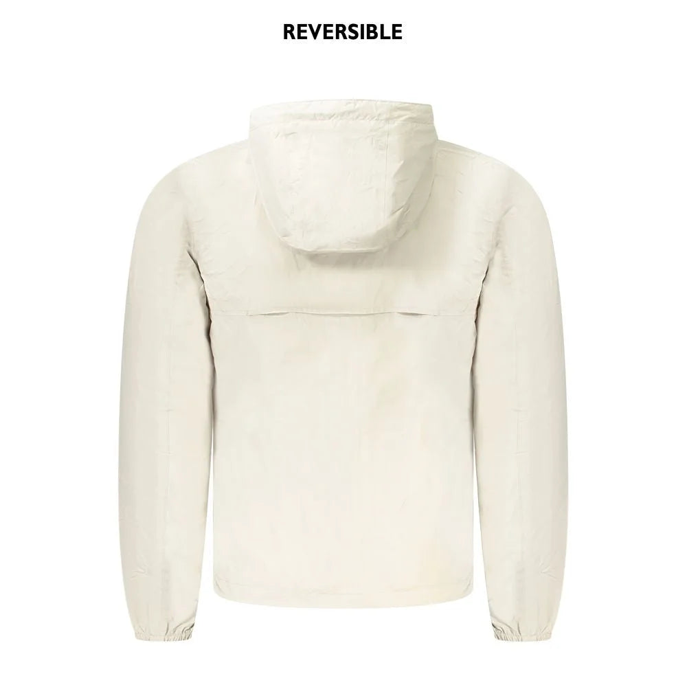 K-WAY Beige Nylon Men’s Jacket - S - Sport Jackets