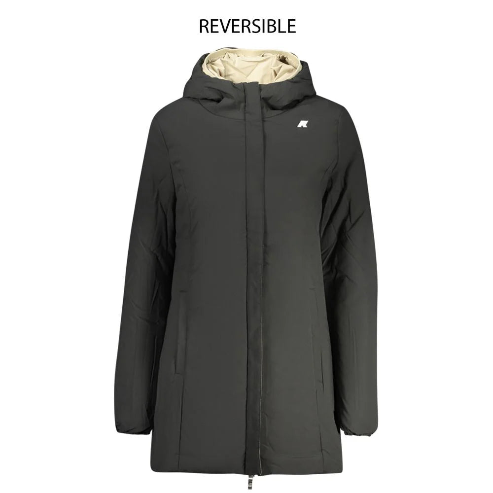 K-WAY Beige Nylon Women Jacket - XL